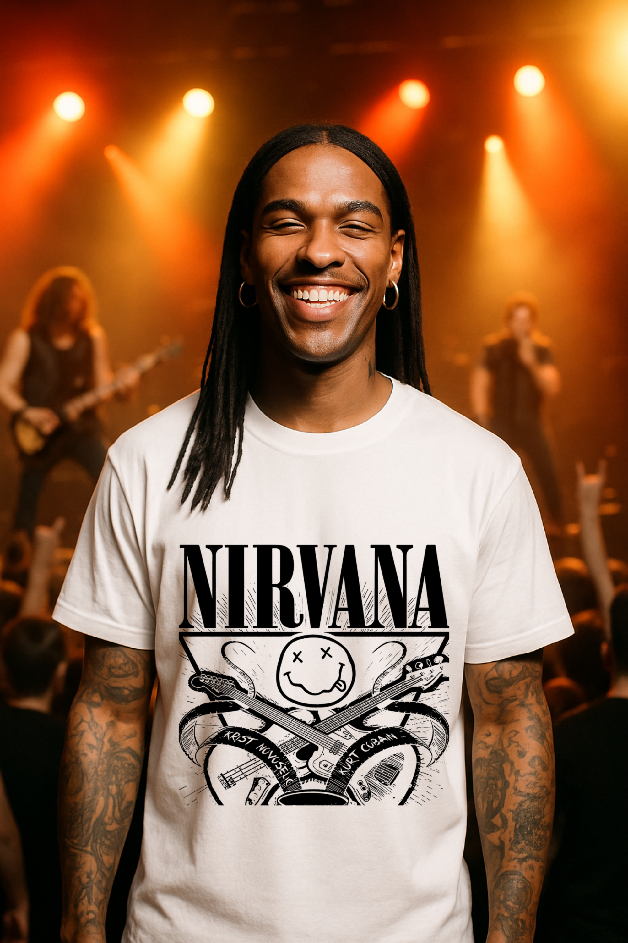 Camiseta Oversized Nirvana 1 EF