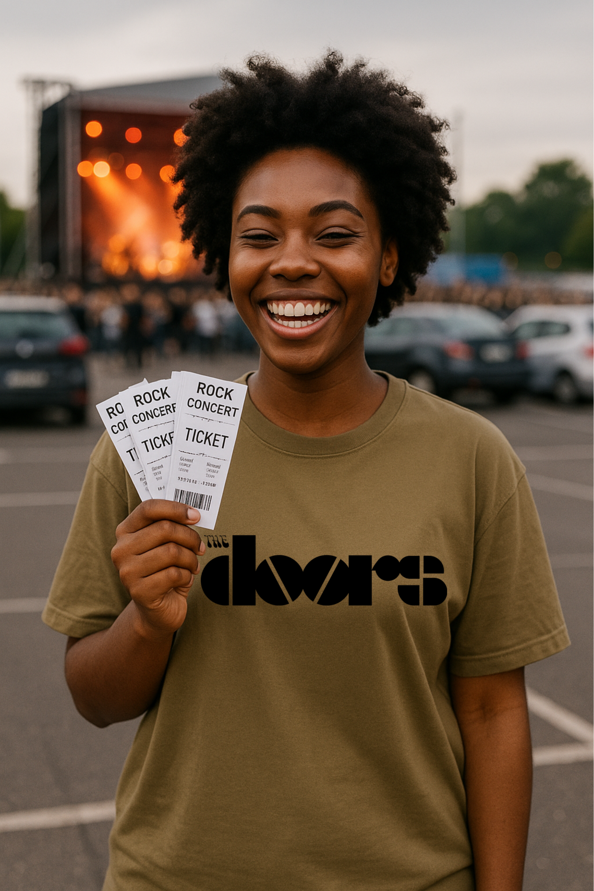 Camiseta Oversized The Doors 1 EF
