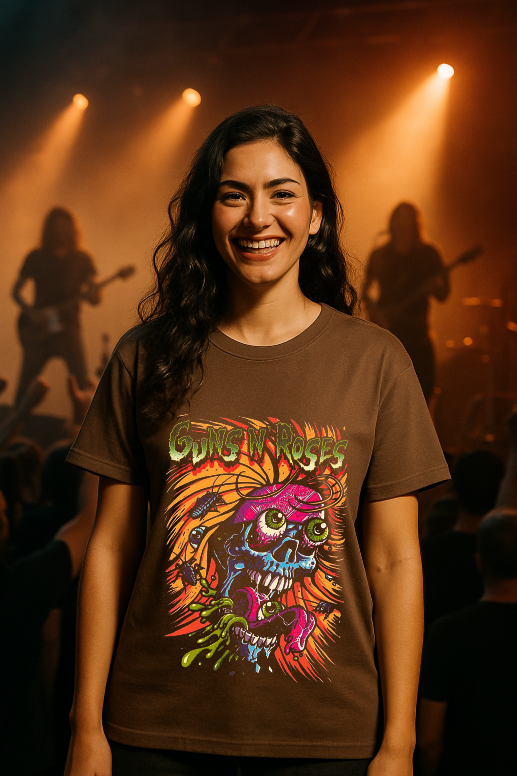 Camiseta Oversized Guns n Roses 9 EF