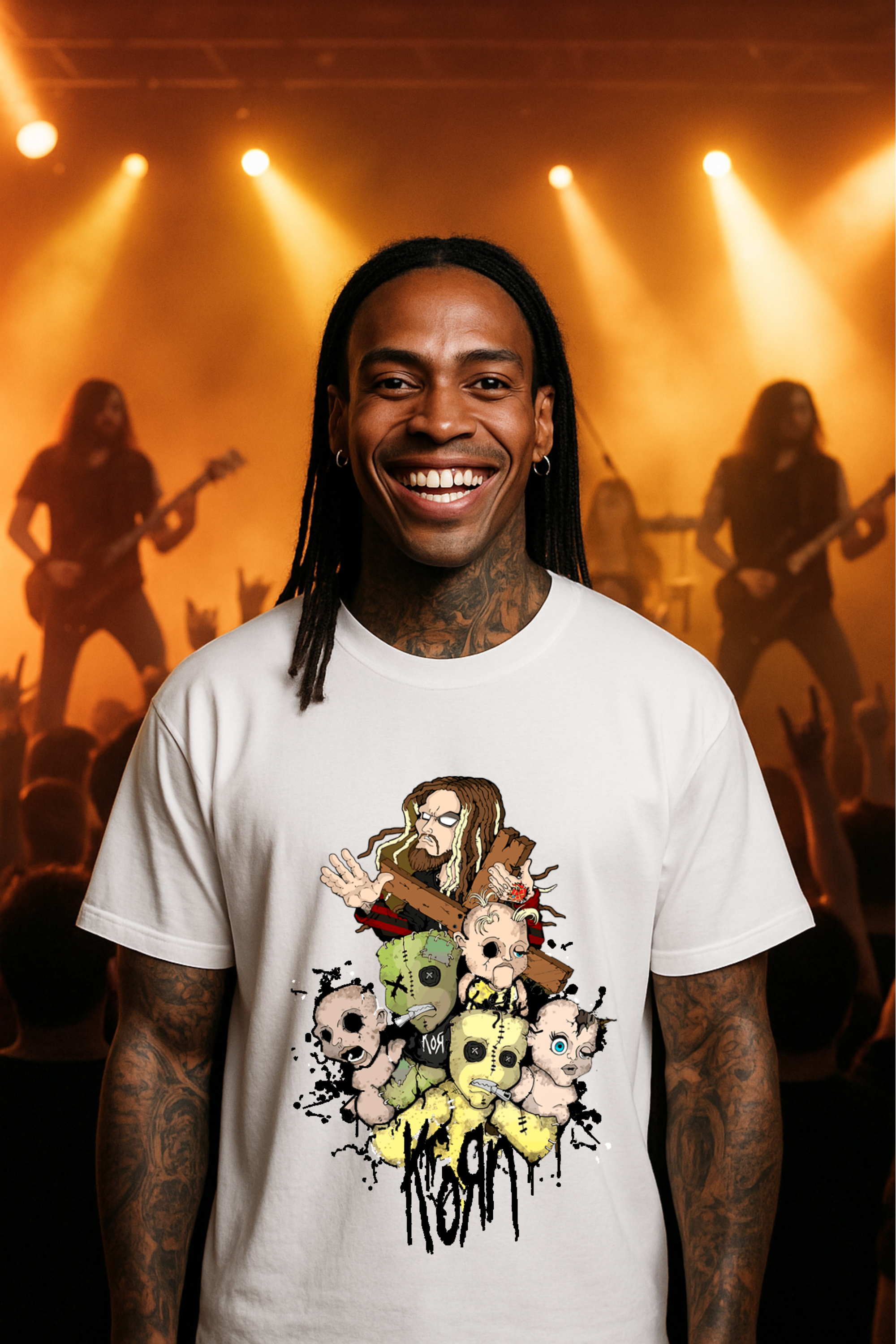 Camiseta Oversized Korn 2 EF