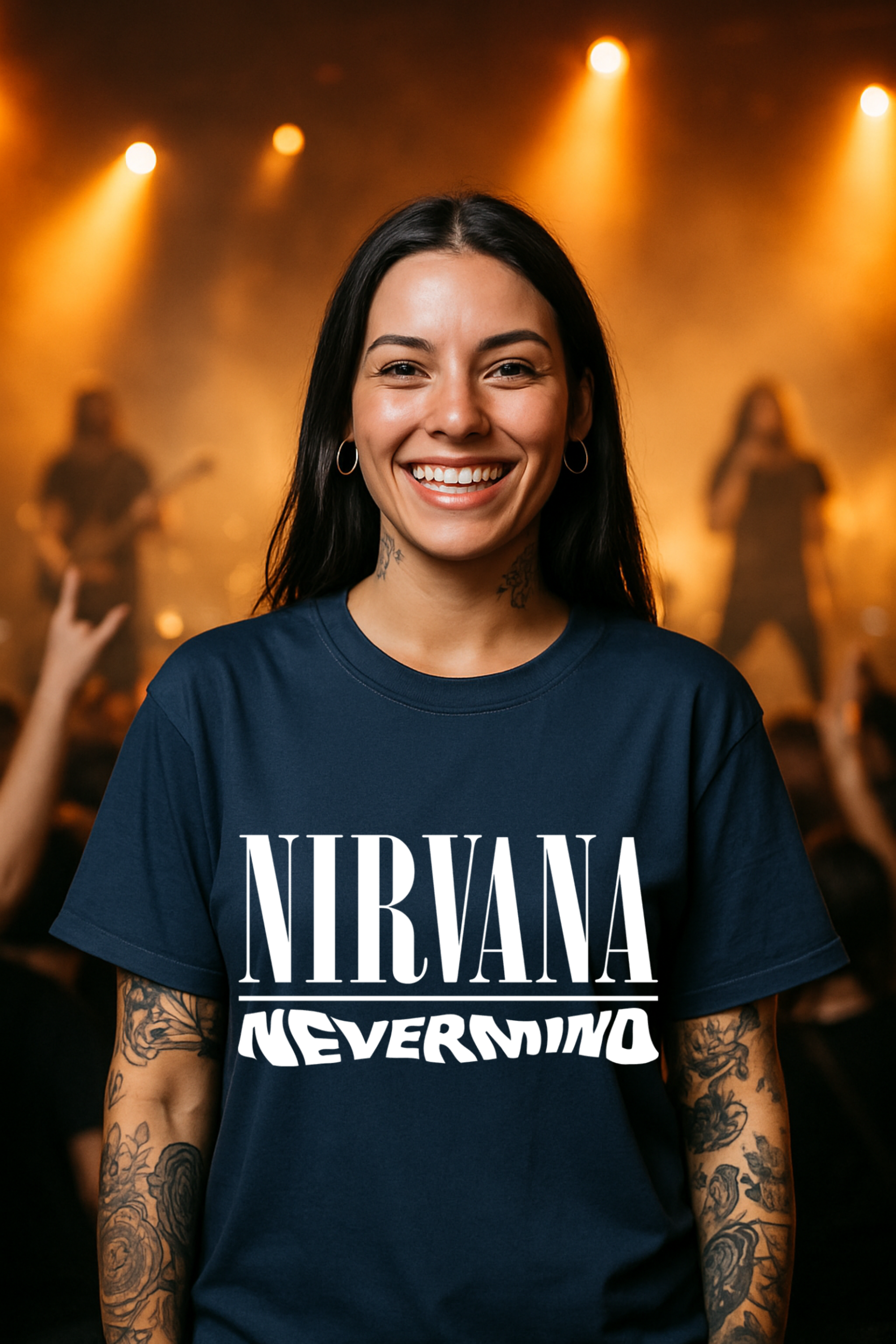 Camiseta Oversized Nirvana 3 EF