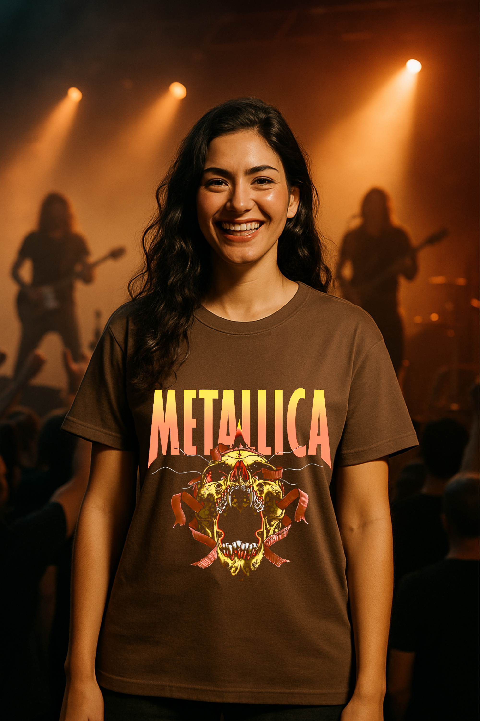 Camiseta Oversized Metallica 1 EF