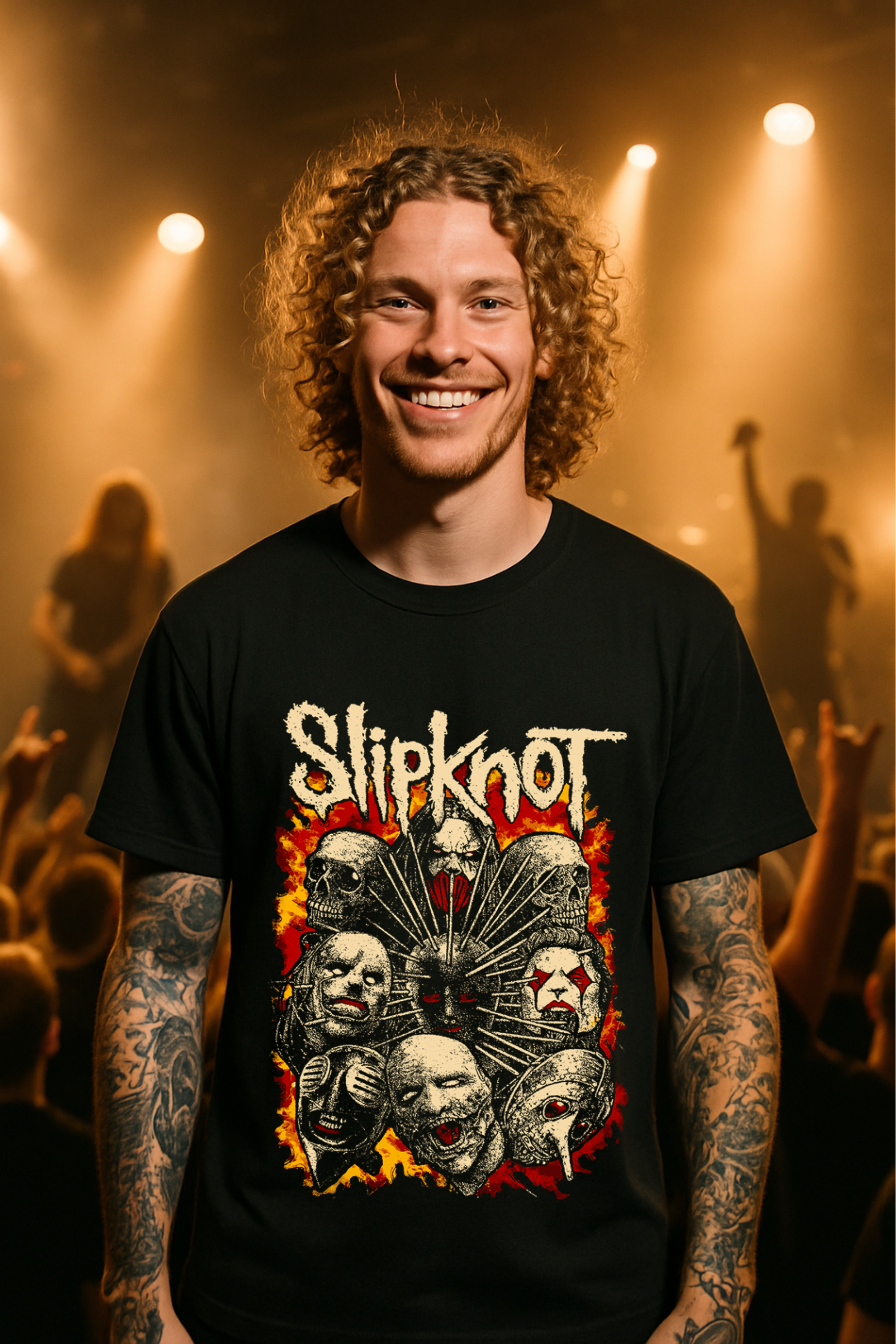 Camiseta Oversized Slipknot 5 EF