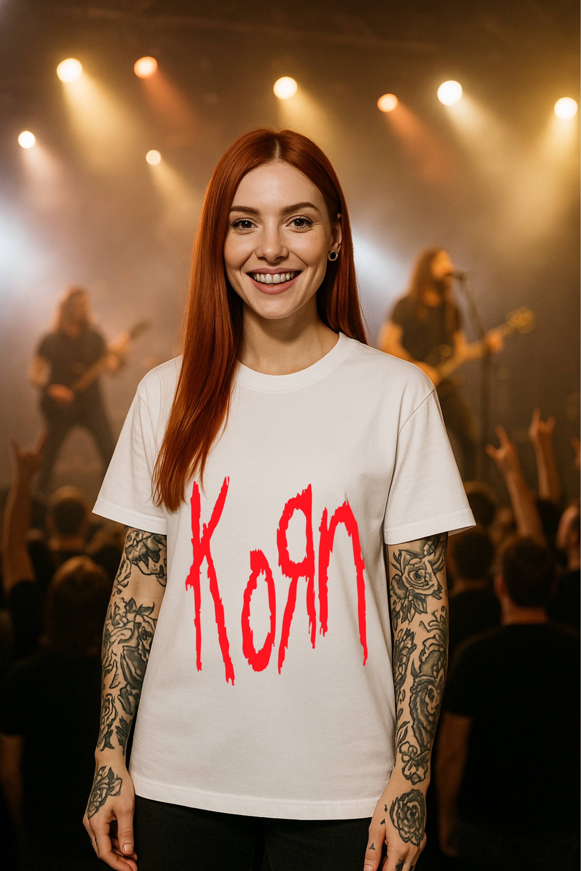 Camiseta Oversized Korn 1 EF