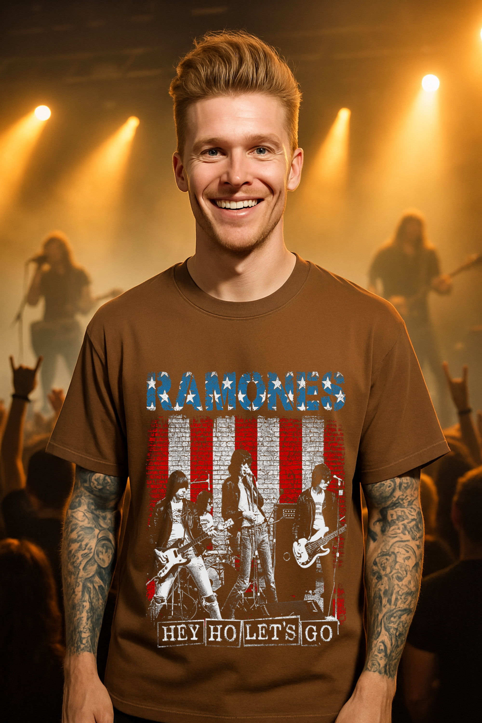 Camiseta Oversized Ramones 2 EF