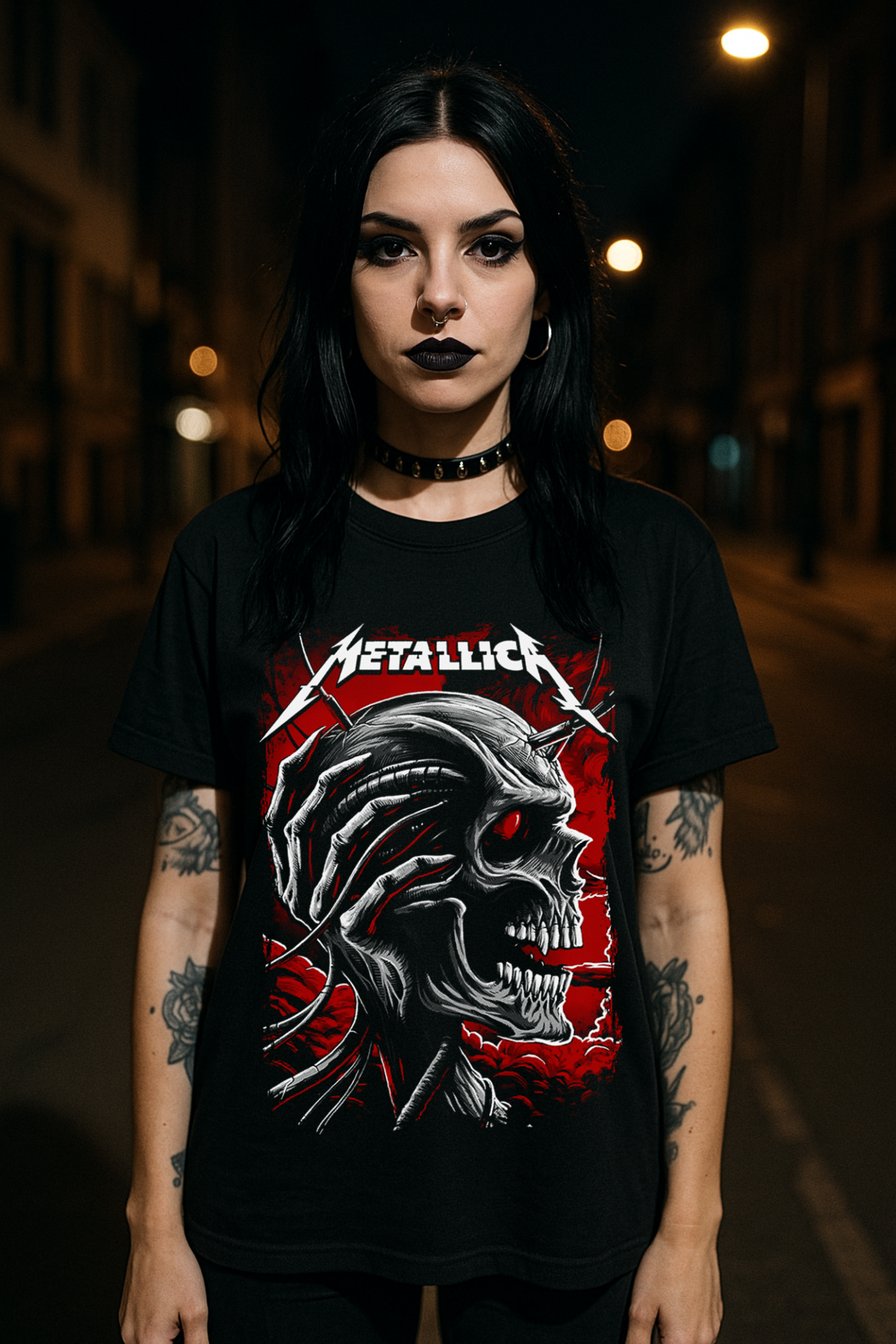 Camiseta Oversized Metallica 2 EF
