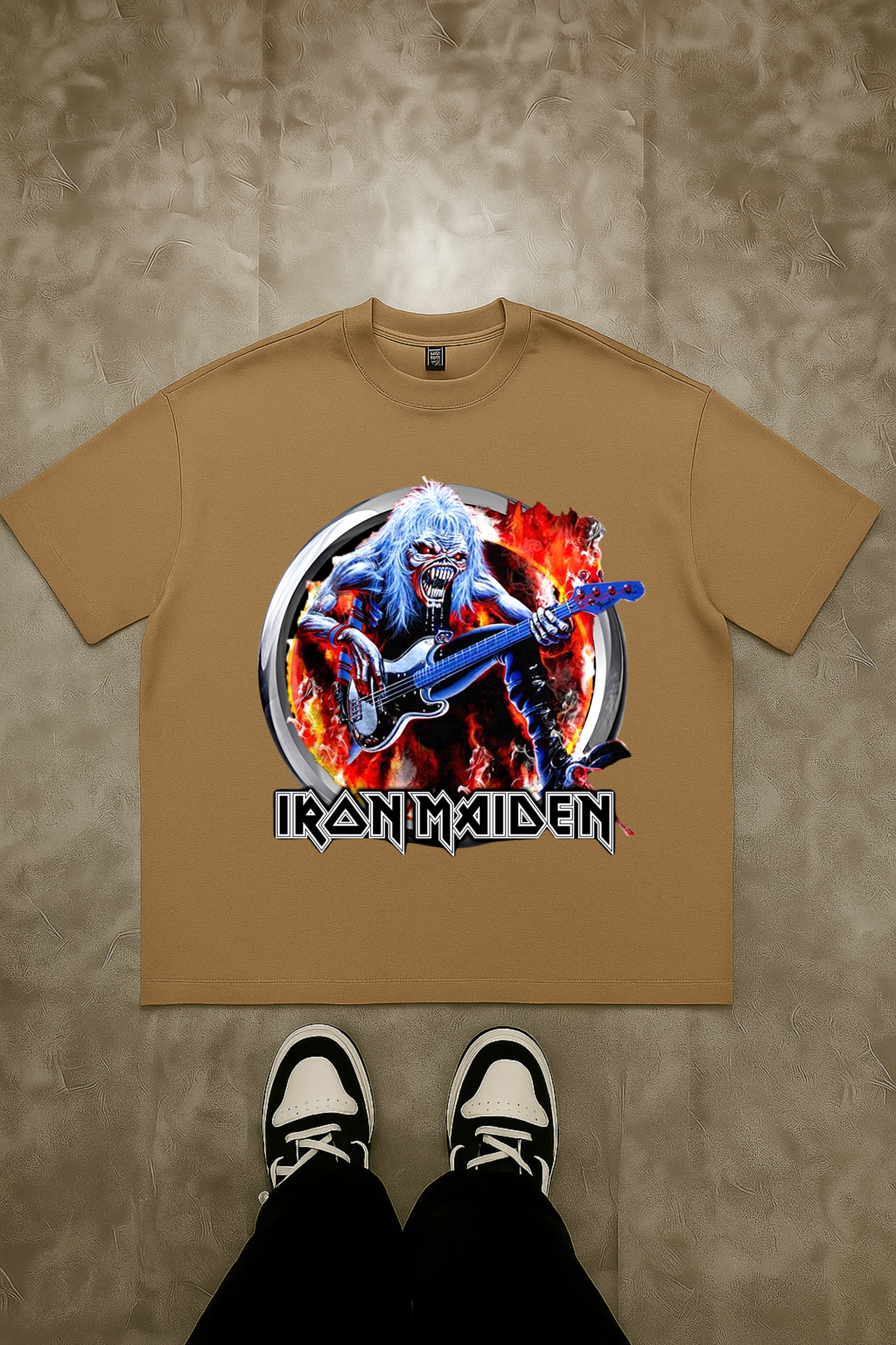 Camiseta Oversized Iron Maiden 3 EF