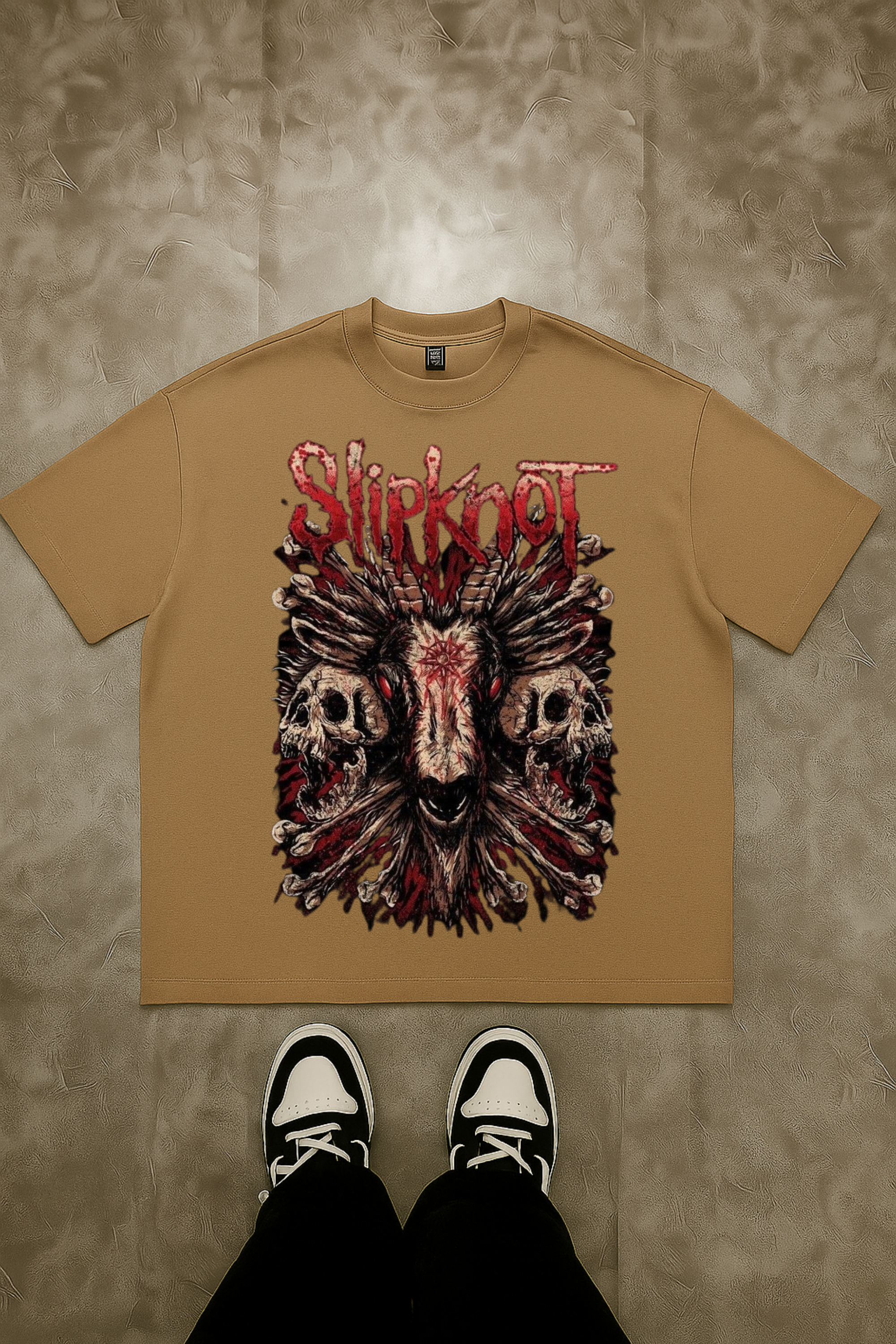 Camiseta Oversized Slipknot 3 EF
