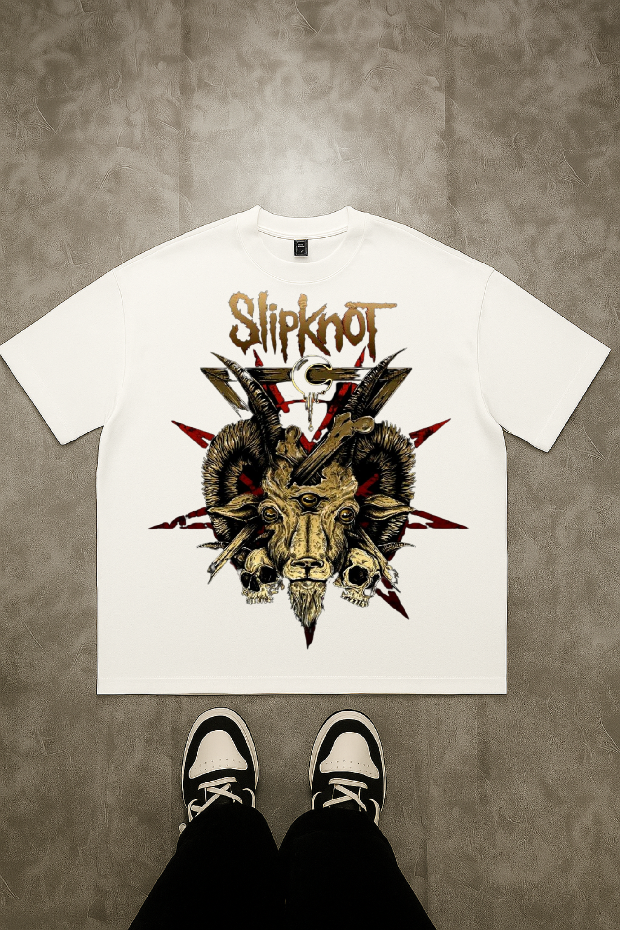 Camiseta Oversized Slipknot 2 EF