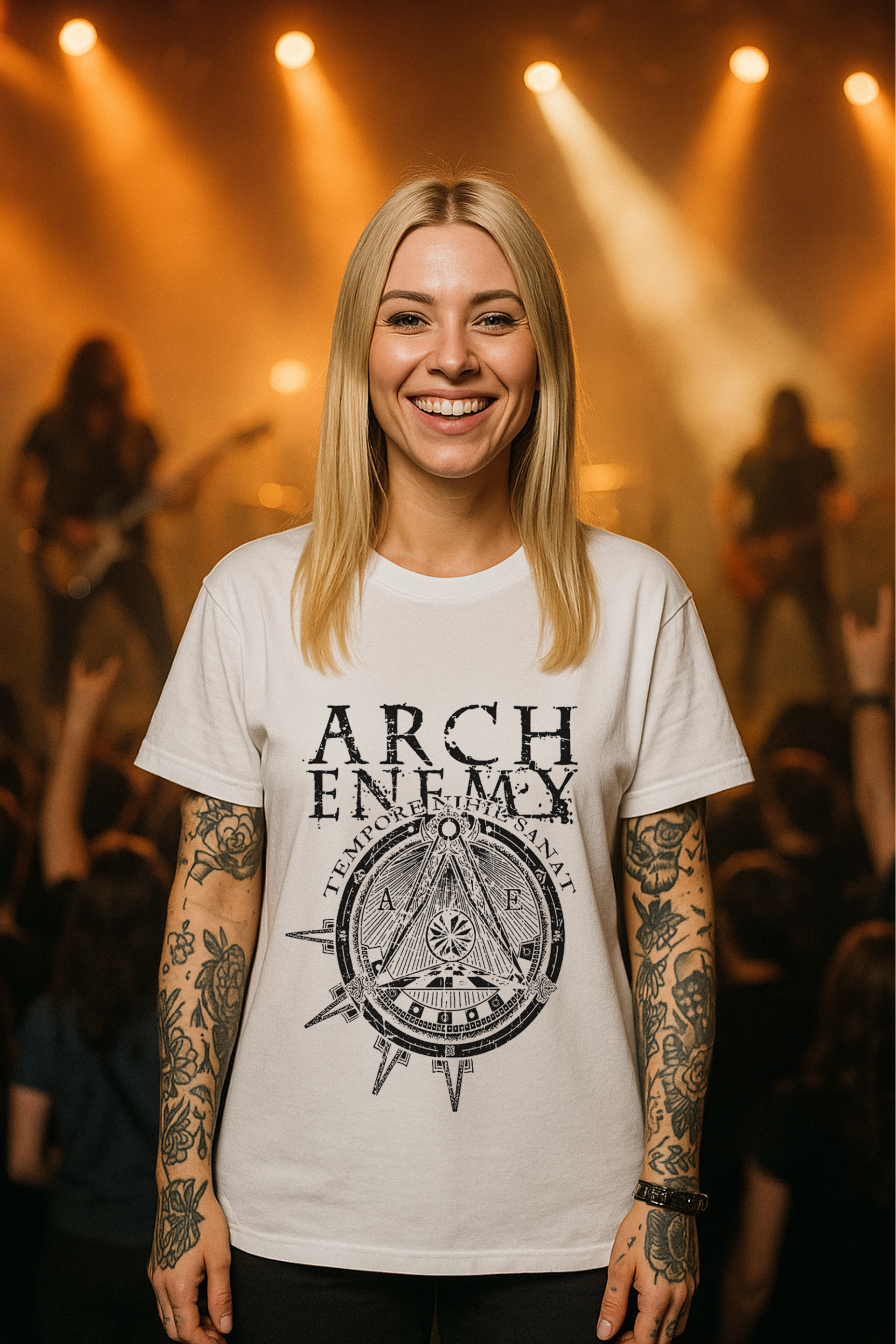 Camiseta Oversized Arch Enemy 1 EF