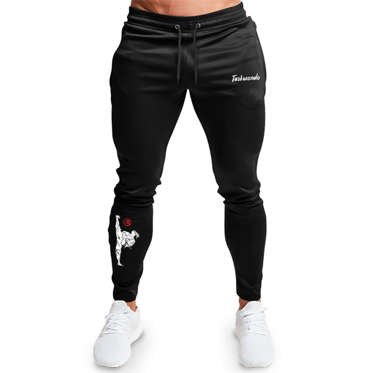 Calça Moletom Taekwondo Bolso e Canela