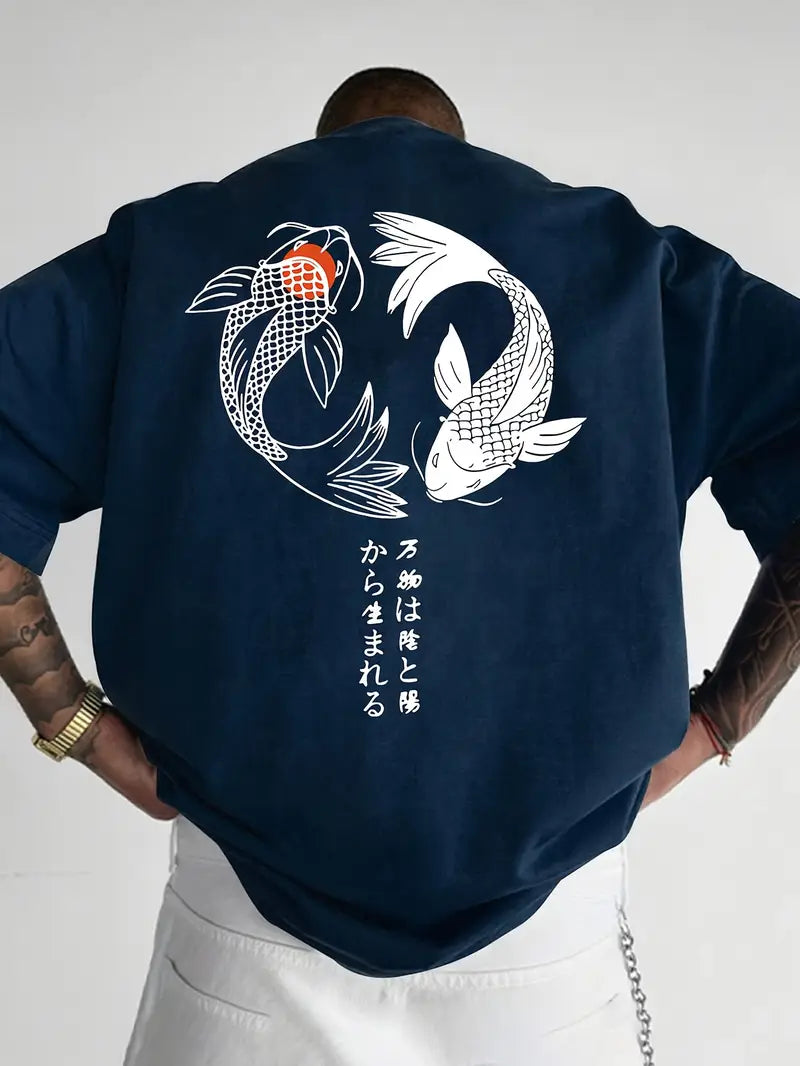 Camiseta Oversized Carpas Style EC