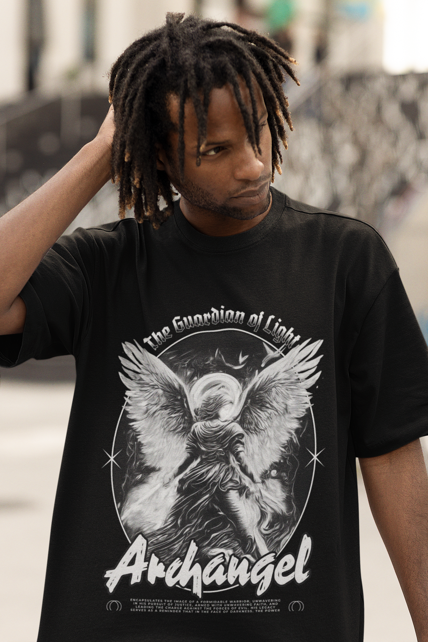 Camiseta Oversized Archangel Gabriel EF M.O