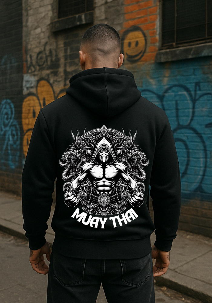 Blusa Moletom Muay Thai EFC MEIO